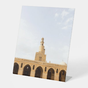 ibn tulun mosque in Cairo,Egypt Pedestal Sign