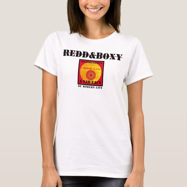IBONELTD. REDD&BOXY (MICROPLASTICS) T-Shirt (Front)