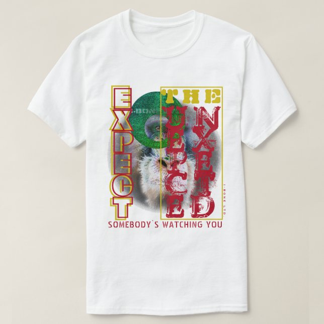 IBONELTD. T-SHIRT EXPECT THE UNEXPECTED (Design Front)