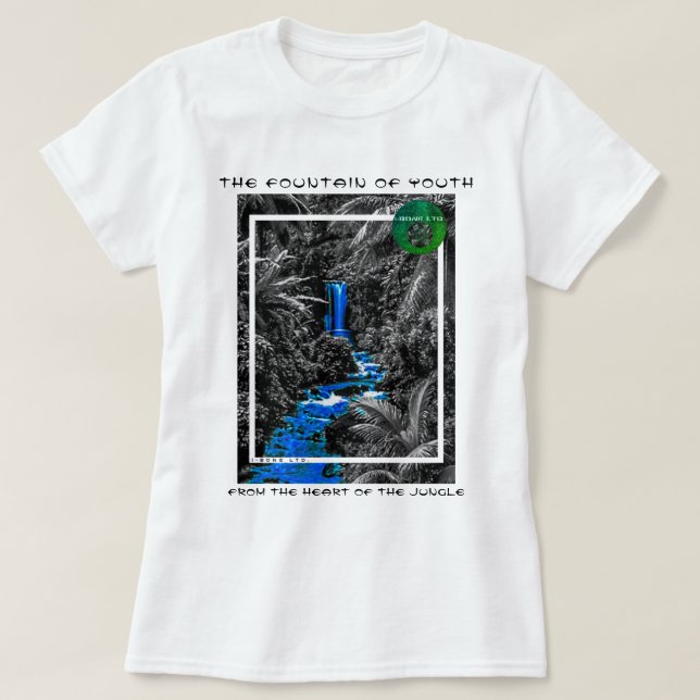 IBONELTD. THE FOUNTAIN OF YOUTH T-Shirt (Design Front)