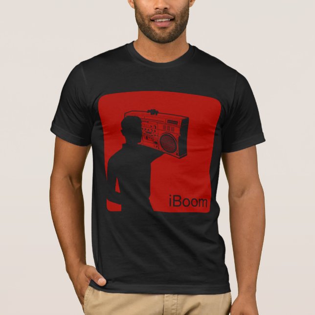 iBoom (crisp red ver.) T-Shirt (Front)