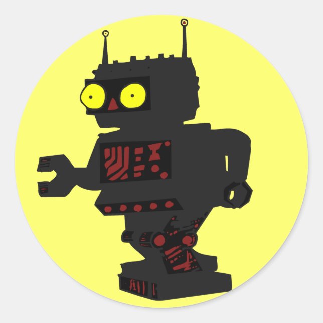 iBot Classic Round Sticker (Front)