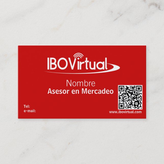 IBOVirtual Business Card (Front)