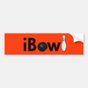 iBowl (ball pin) Bumper Sticker