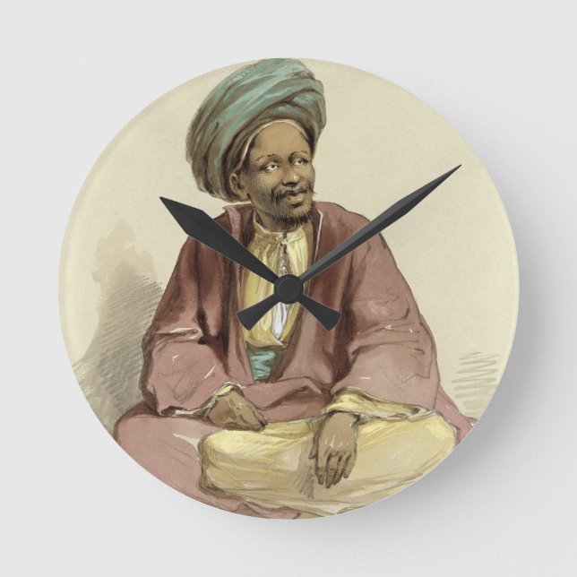 Ibrahim - from Sunnar, 1856 Round Clock (Front)