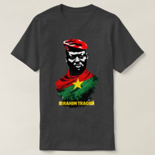 Ibrahim Traoré Vintage Pan-African – Burkina Faso T-Shirt