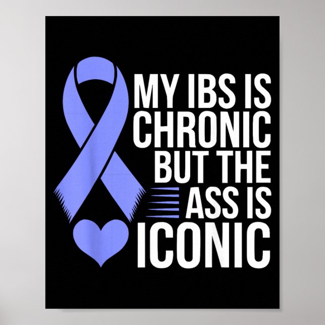 Ibs Awareness Month Irritable Bowel Syndrome Poster (Front)