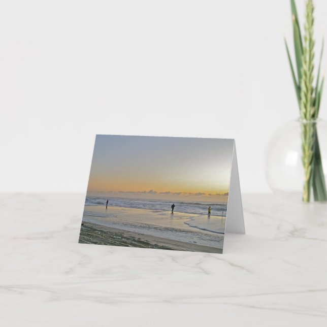 IBSP Fishing at Sunrise Note Card (Front)