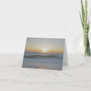 IBSP Sunrise Ocean Note Card
