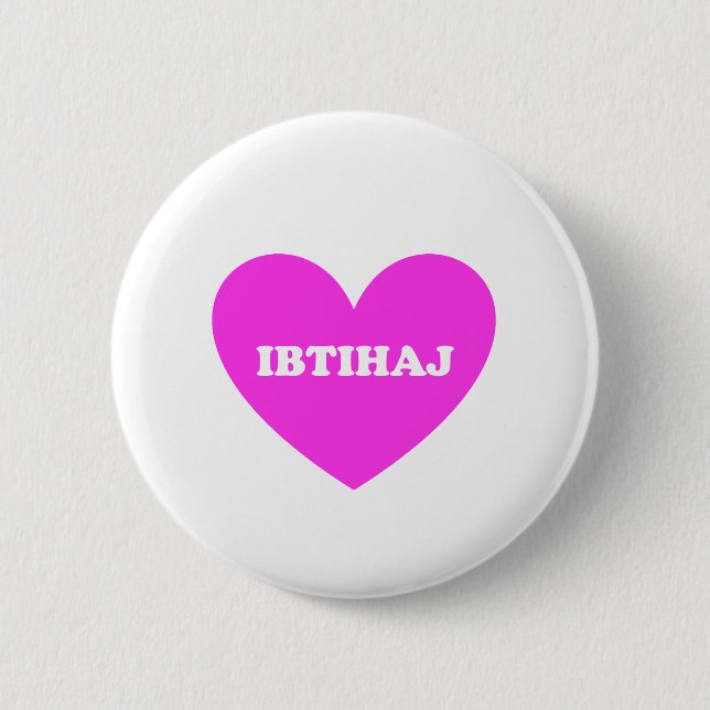Ibtihaj 6 Cm Round Badge (Front)