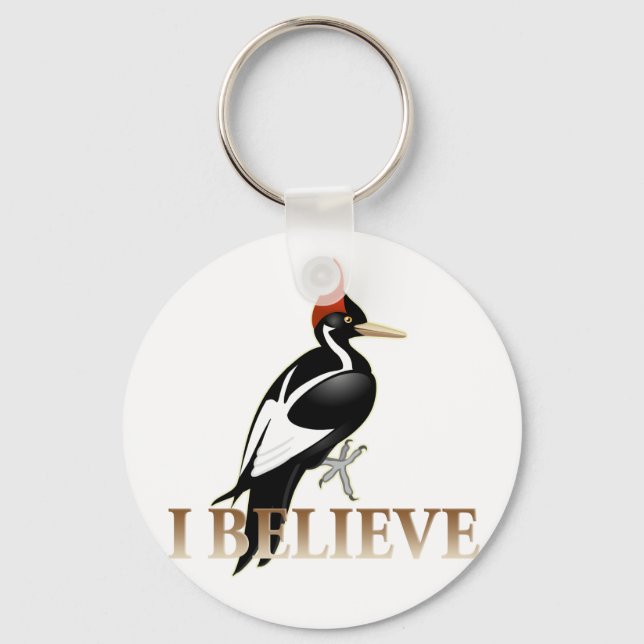 IBWO: I Believe Key Ring (Front)