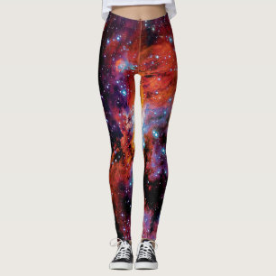 IC 4628 Prawn Nebula Pop Art Oil Painting Leggings