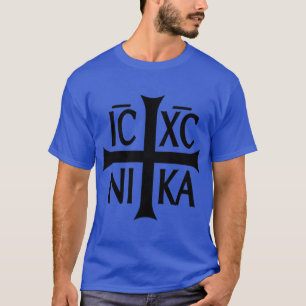 IC XC NIKA cross christian orthodo girl T-Shirt