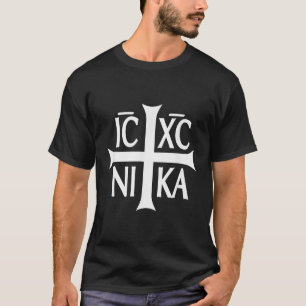 IC XC NIKA Cross Eastern Christian Greek Tee Shirt