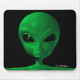 ICAliens Cute Alien 14 Mouse Pad