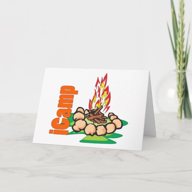 iCamp Camping Shirt Card (Front)