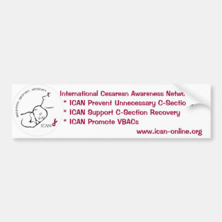 ICAN Bumper Sticker