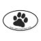 ICARE Dog Rescue Dog Paw Print