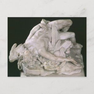 Icarus Falling, 1743 Postcard