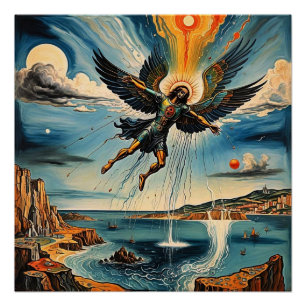 Icarus falling poster