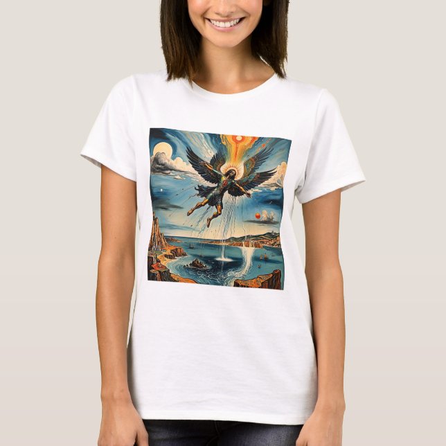 Icarus falling T-Shirt (Front)
