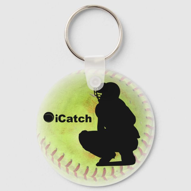 iCatch Fastpitch Softball Key Ring (Front)