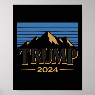 Ice 2024 Trump 2024 Election American Poster