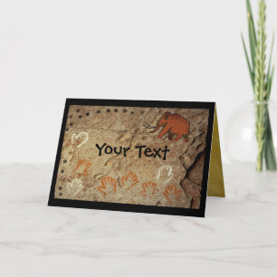 Ice Age Cave Art Card