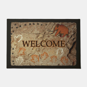 Ice Age Cave Art - Welcome Doormat
