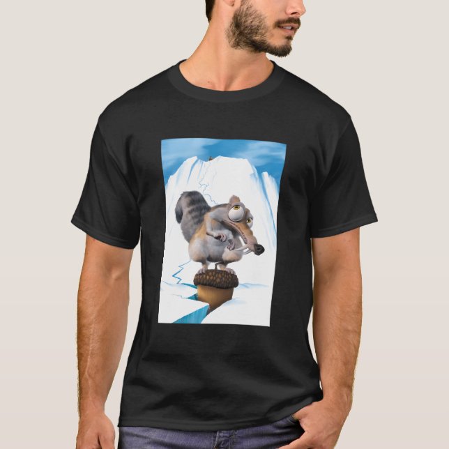 Ice Age Scrat Iceberg Crack T-Shirt (Front)