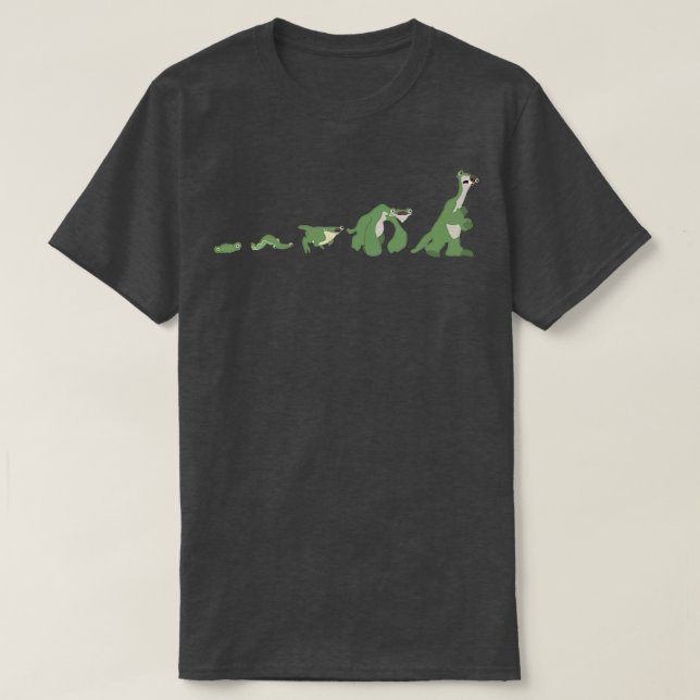 Ice Age Sid the Sloth Evolution in Colour T-Shirt (Design Front)