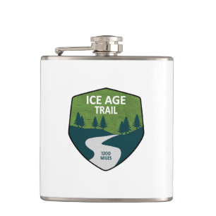 Ice Age Trail Hip Flask