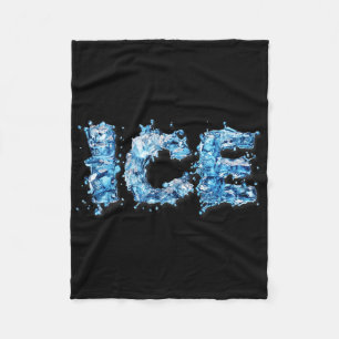 Ice And Fire Halloween Party Costume Couples Famil Fleece Blanket