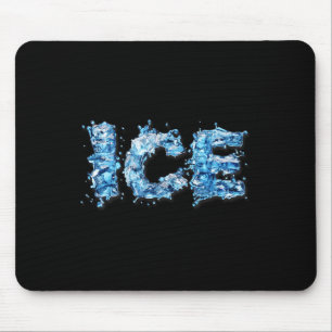 Ice And Fire Halloween Party Costume Couples Famil Mouse Pad