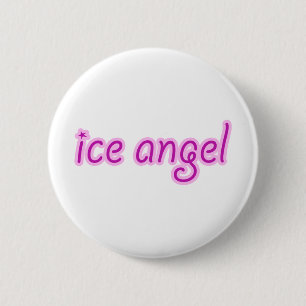Ice Angel 6 Cm Round Badge
