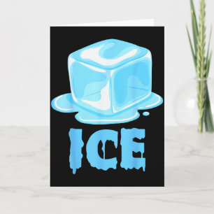 Ice Bag Funny Halloween Christmas Costume  Card