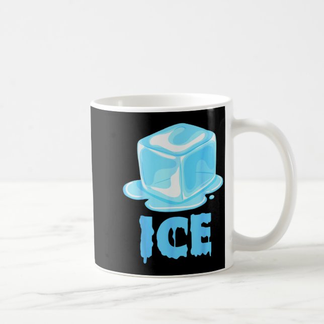 Ice Bag Funny Halloween Christmas Costume  Coffee Mug (Right)