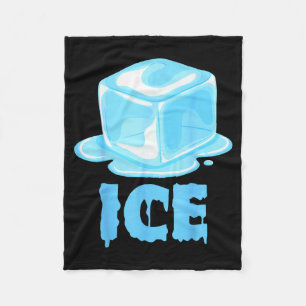 Ice Bag Funny Halloween Christmas Costume  Fleece Blanket