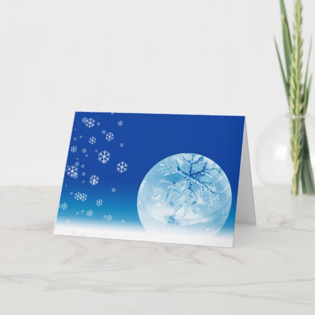 Ice Ball Holiday Card (Front)