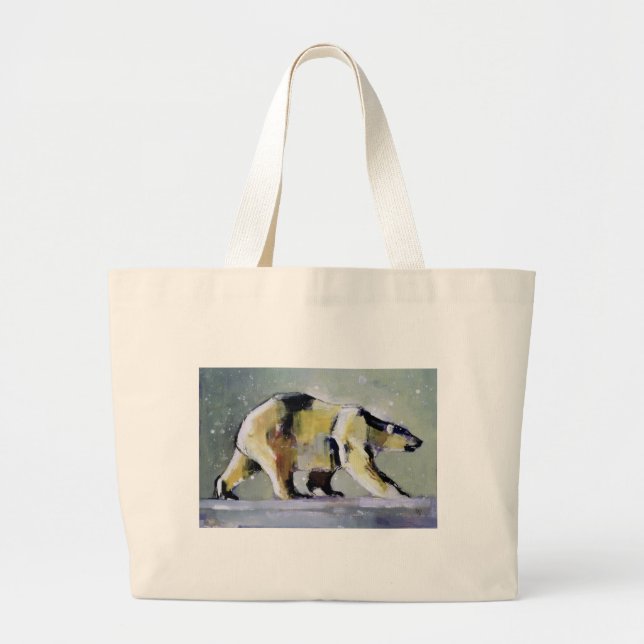 Ice Bear 1998 Large Tote Bag (Front)