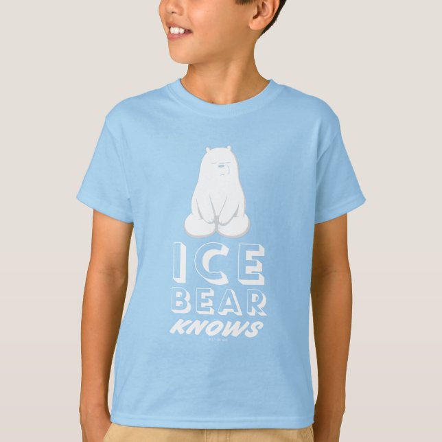Ice Bear Knows T-Shirt (Front)