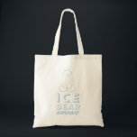 Ice Bear Knows Tote Bag<br><div class="desc">We Bare Bears | Check out this funny graphic of Ice Bear,  featuring the phrase: "Ice Bear Knows"!</div>