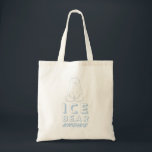 Ice Bear Knows Tote Bag<br><div class="desc">We Bare Bears | Check out this funny graphic of Ice Bear,  featuring the phrase: "Ice Bear Knows"!</div>