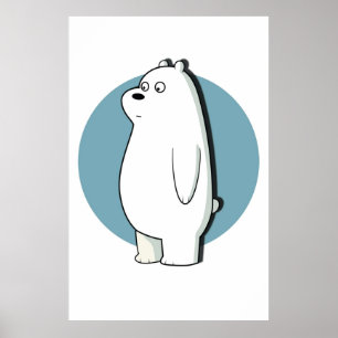 Ice Bear Mood Poster