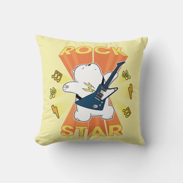 Ice Bear - Rock Star Cushion (Front)