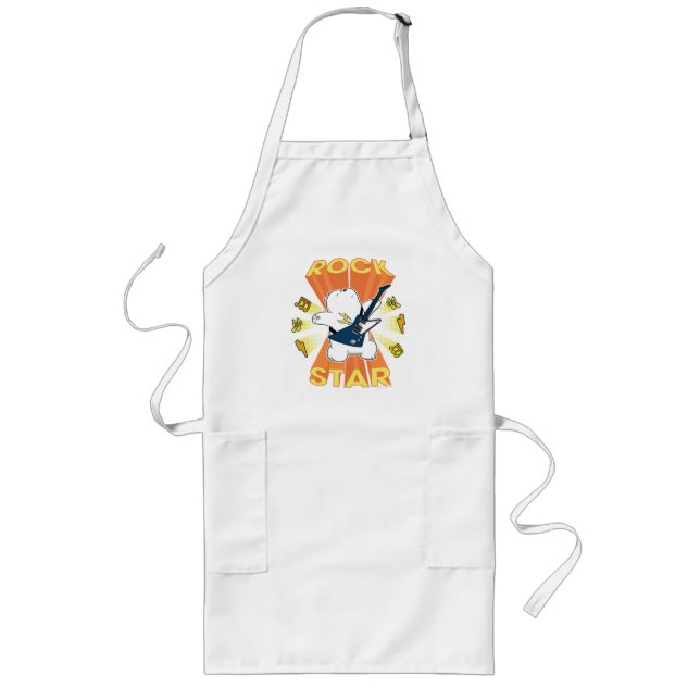 Ice Bear - Rock Star Long Apron (Front)