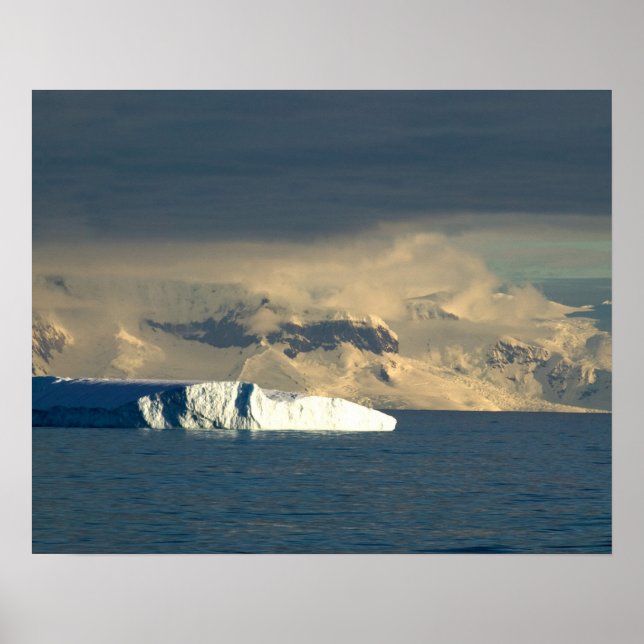 Ice Berg in the starts of the Drake Passage just Poster (Front)