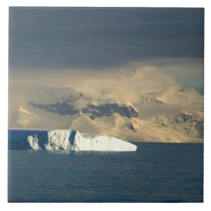 Ice Berg in the starts of the Drake Passage just Tile