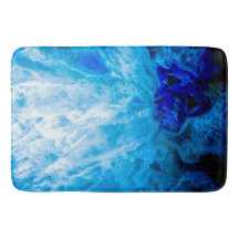 Ice Blue Crystal Gem Gemstone Agate Quartz