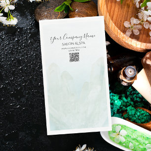 Ice Blue Crystals Salon Spa Paper Guest Towels Napkin